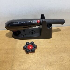 Pado Pure Wave Cordless Massager CM-05 Percussion W/ 2 Attach Tested No Charger